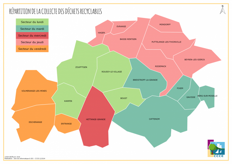 Carte Tri Selectif